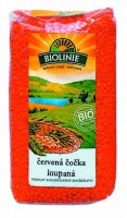 Červená čočka loupaná